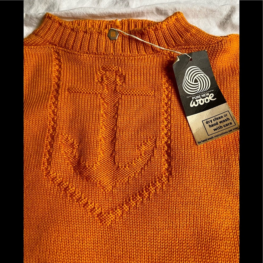 Sumerland Superfine Pure Wool Jersey Knit Sweater